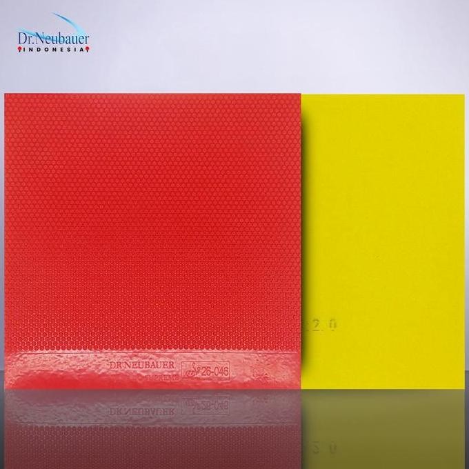 Karet Bat Tenis Meja Dr. Neubauer Tornado Supreme Bintik Pendek