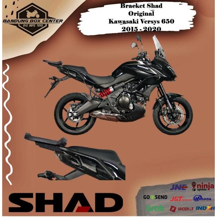 Bracket Box Versys 650 Breket Shad Orinal Motor Versys 2015 2020