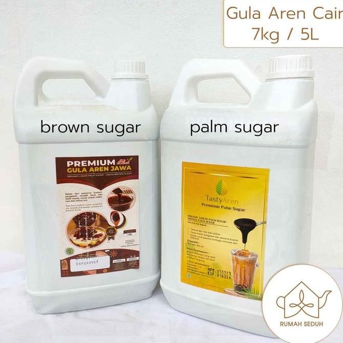 

7kg Sirup Gula Merah Jerigen 5 Liter - Brown Sugar Syrup Aren