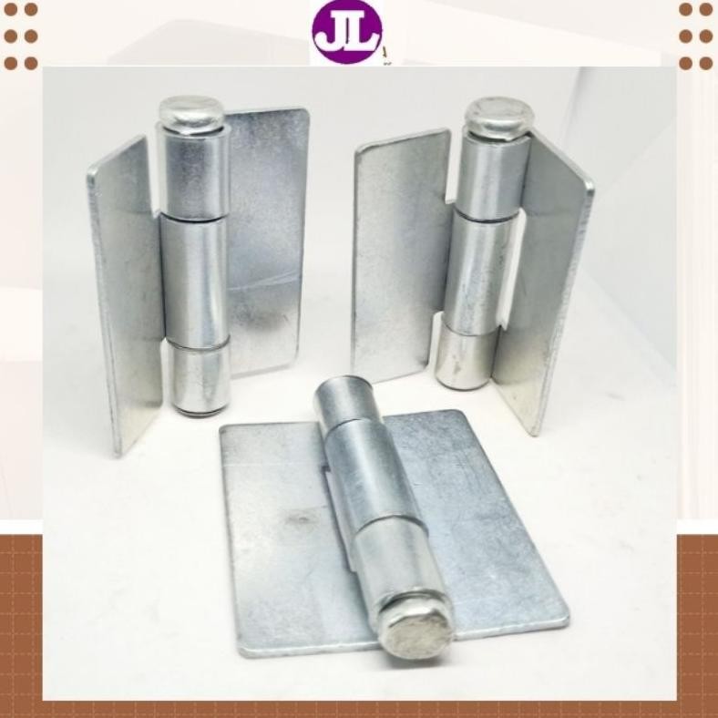 (Terbaru) Engsel Tengah Kupu Kotak Rapet Engsel Kupu Mini Pintu Pagar Besi Lipat Engsel Tengah Pintu