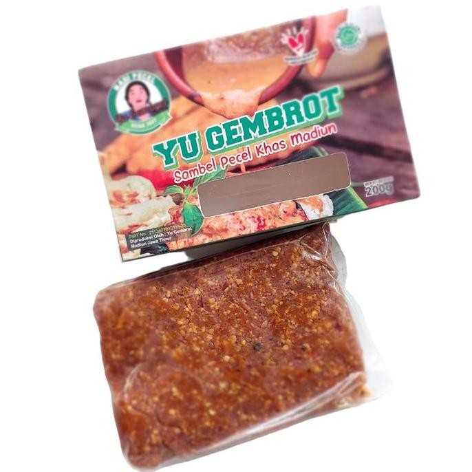 

Sambal Pecel Bumbu Kacang Sambel Kacang khas Madiun Yu Gembrot