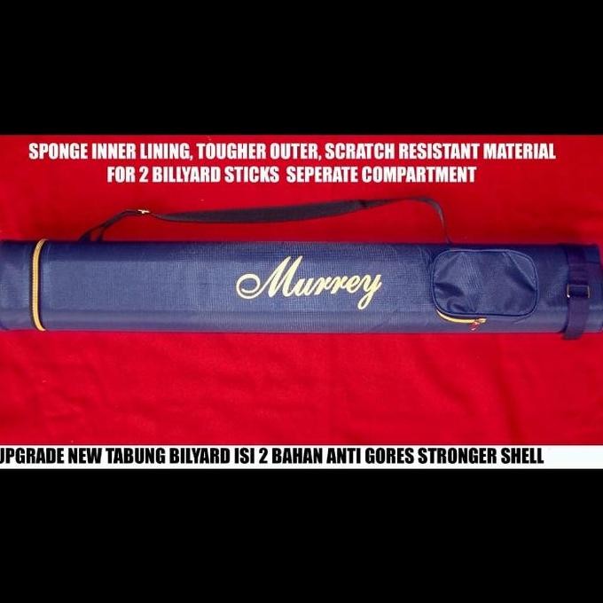 Hardcase Tas Stick Billiard Murrey Double Untuk 2 Stick