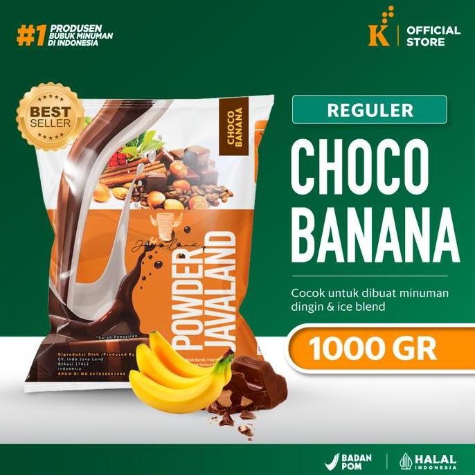 

Bubuk Minuman Bubble Powder Drink Choco Banana Original Javaland 1Kg
