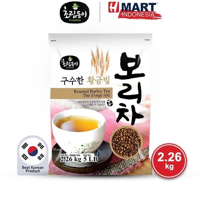 

Choripdong Roasted Barley Tea - Minuman Teh Barli Panggang Korea 2.26Kg
