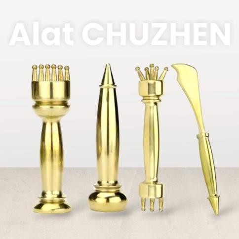 Original Alat Pijat Tuina Chuzhen Logam - Terapi Punggung Leher Pegal Refleksi Tubuh