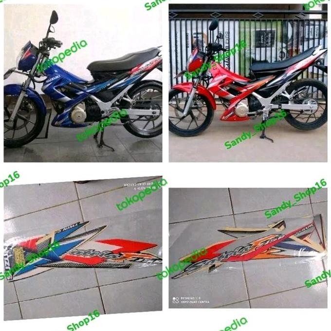 TERLARIS STRIPING SUZUKI SATRIA FU THAILAND 2005-2006 BERKUALITAS