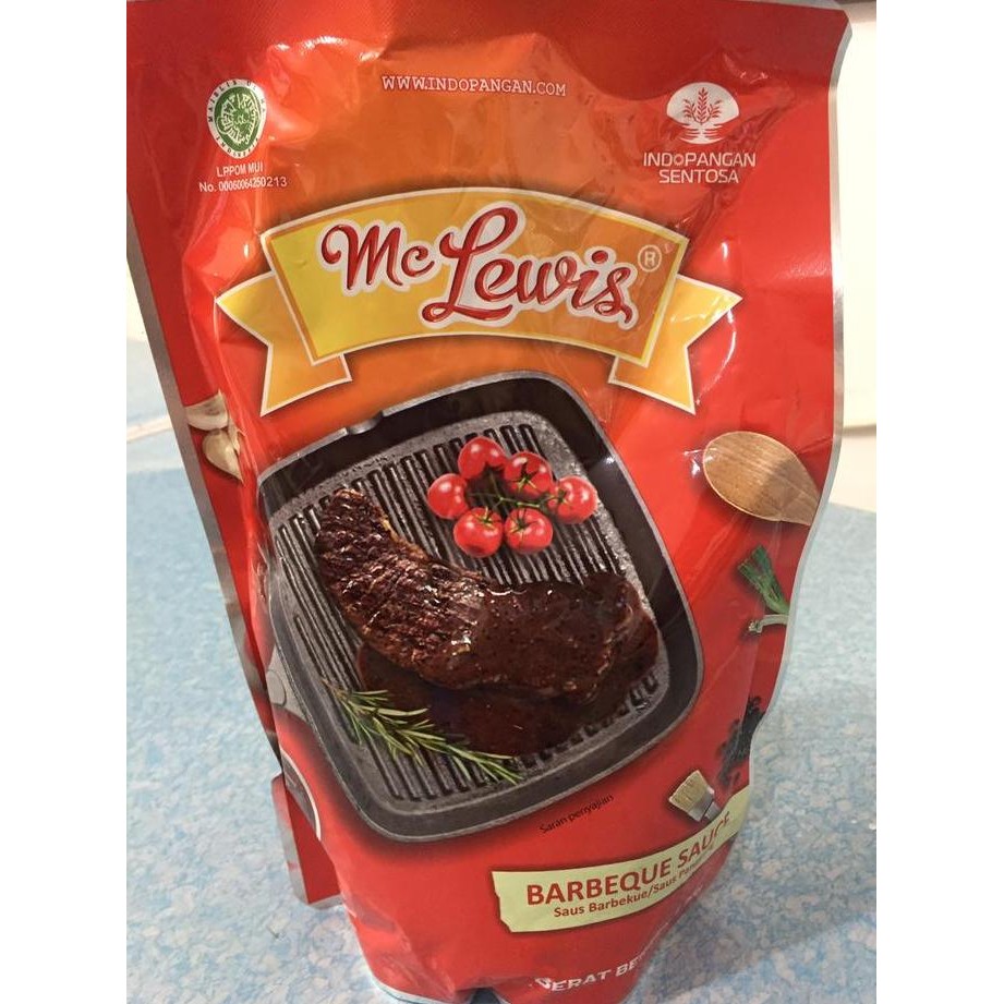 

Mclewis barbeque sauce /saos barbeque 1 kg