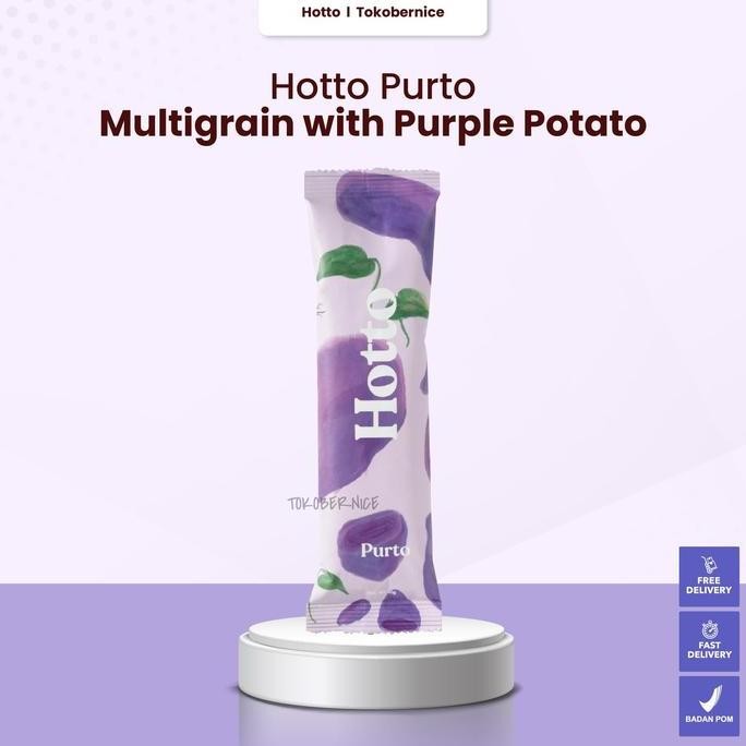 

Hotto Purto Multigrain Sereal Ubi Ungu Sachet | Makanan Tinggi Serat Rendah Kalori Asli