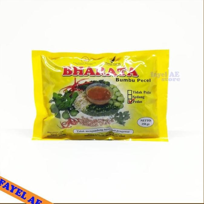 

Sambal Bumbu Pecel Madiun Bharata (250gr) - Tidak Pedas
