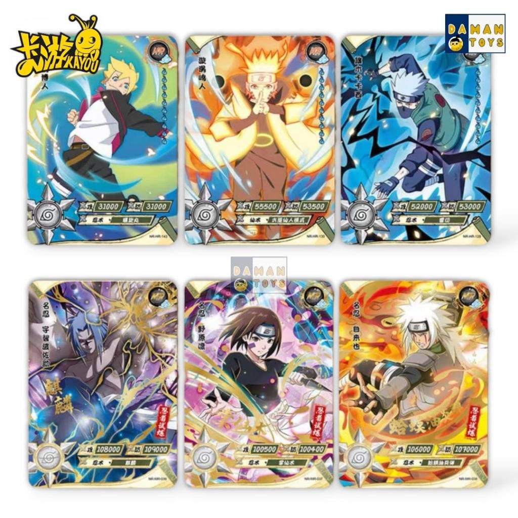 Tvs Kartu Anime Naruto Baruto 1 Box Grosir