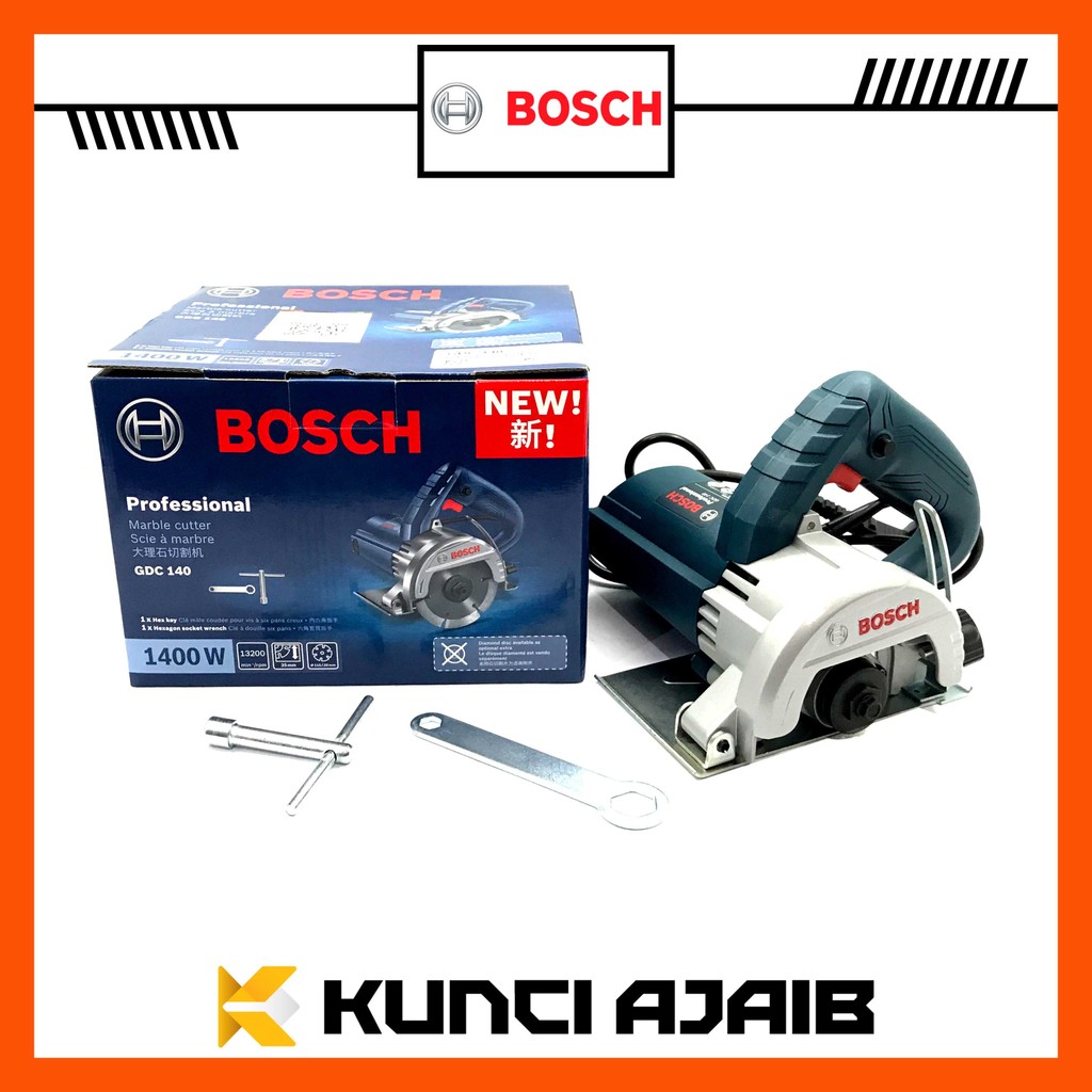 BOSCH GDC 140 Marble Saw Cutter - Mesin Potong Keramik Granit Batu GDC140
