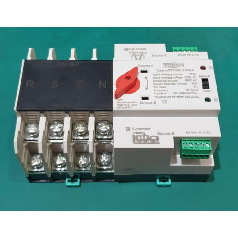 Original TOMZN ATS Automatic transfer switch 4P
