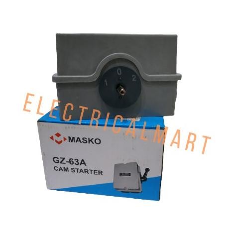 MASKO Handle Camstater GZ-63A Ohm Saklar 63Ampere I 0 II