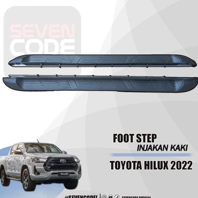 FOOT STEP HILUX 2022 / PIJAKAN KAKI MOBIL HILUX 2022 2023