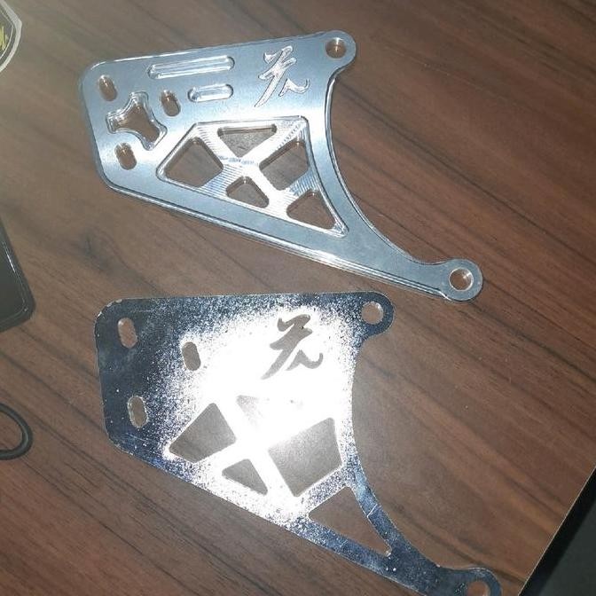 BREKET BRACKET KNALPOT STANDAR RACING KENOCHI K SERIES DAN PERFORMANCE UNTUK MOTOR MIO KARBU MIO SMI