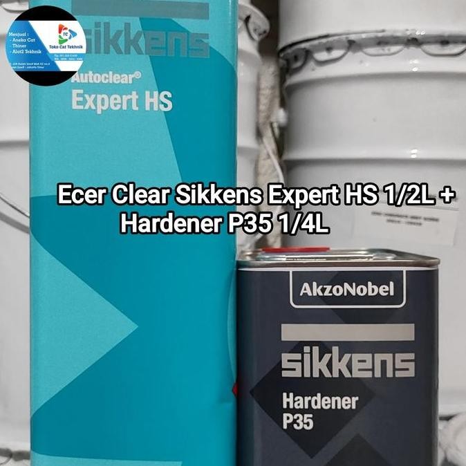 BEBAS ONGKIR - Pernis sikkens /Clear sikkens HS 500ml Ecer - Clear sikkens 0.5 liter