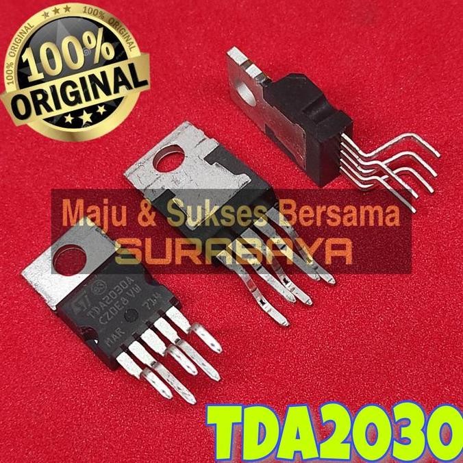 JB TDA2030 TDA 2030 TDA2030A 2030A IC AUDIO POWER AMPLIFIER ASLI ORIGINAL ST None