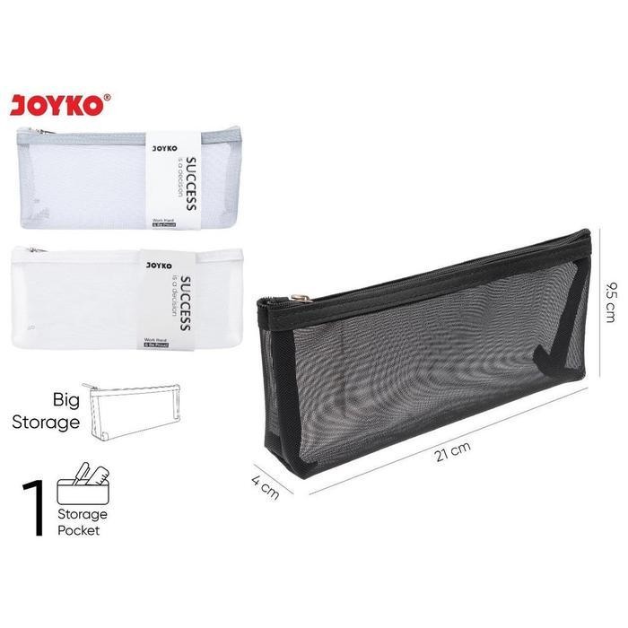

WSS Tempat Pensil / Pencil Case / Kotak Alat Tulis Kain Resleting - Joyko PC-5017 MURAH