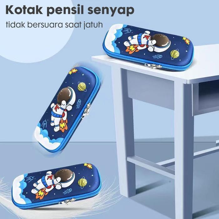 

WSS 3D Tempat Pensil Anak Kartun Stationery Kotak Pensil Alat Tulis Perlengkapan Sekolah Kanvas Peralatan
