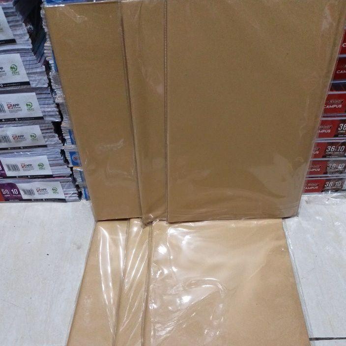 

Sampul Buku 20Lembar Campus Coklat Tebal