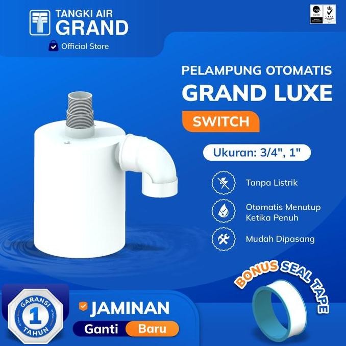 Pelampung Otomatis Grand Luxe Switch Pelampung Otomatis Tandon Toren Tangki Air Asli