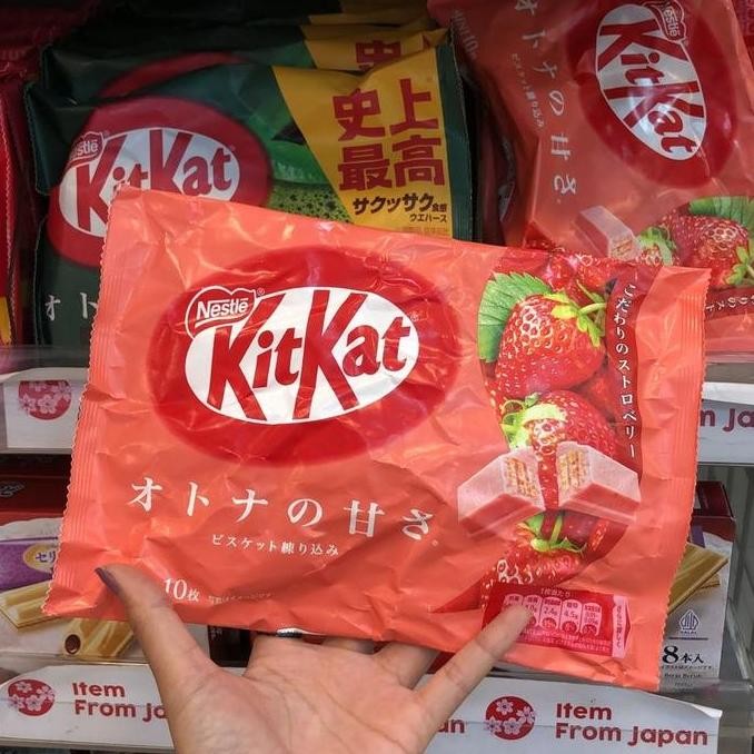 

Original KitKat Wafer Cokelat Jepang Original - KIT KAT CHOCOLATE JAPAN IMPORT