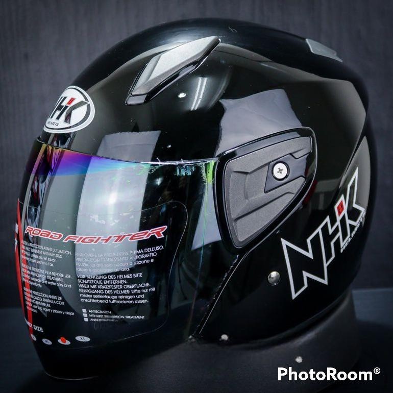Helm Nhk R7 Solid Gunmet - Helm Nhk R7 Original 100%