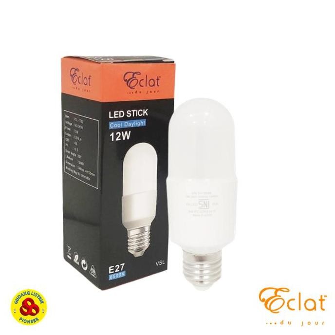 LED Stick 12W CDL E27 Lampu LED Mini Capsule 12 Watt Putih Eclat