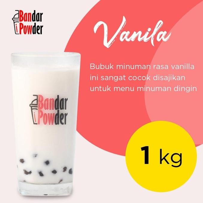 

Baru Bubuk Minuman Vanilla 1Kg - Bubble Drink Thai Tea Serbuk Minuman Premium