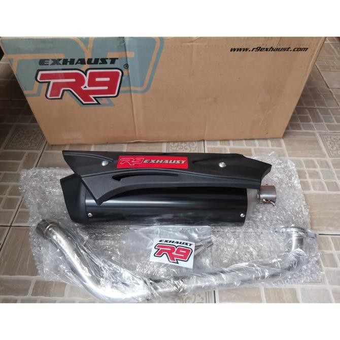KNALPOT R9 MISANO SS SERIES AEROX 155 LEXI ORINAL R9