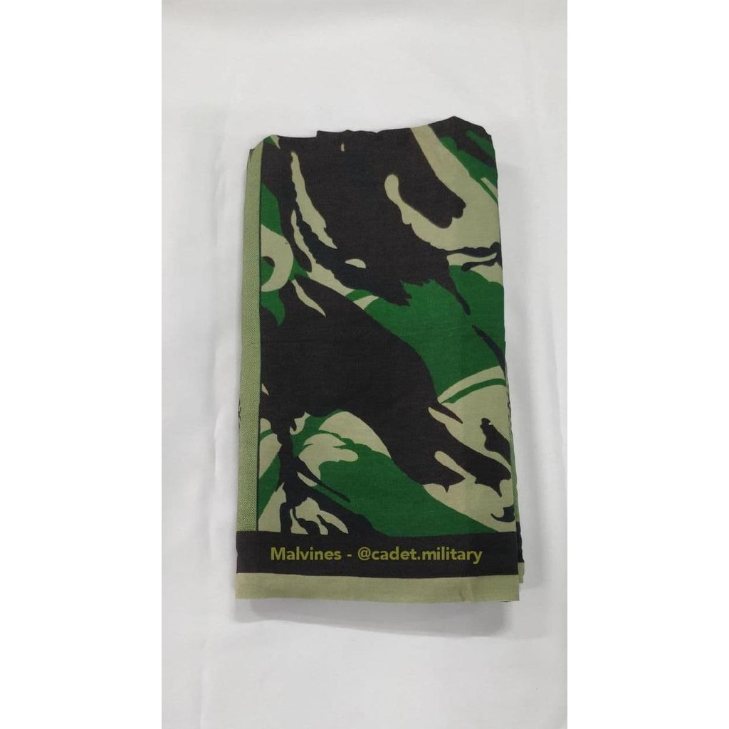 Original Sarung Loreng TNI Motif Commando Dewasa - Kain Tenun Motif Army Maskulin