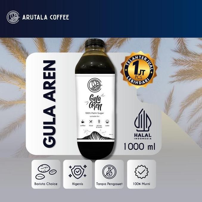 

Arutala Gula Aren Cair 1000 ML Legit Barista Choice