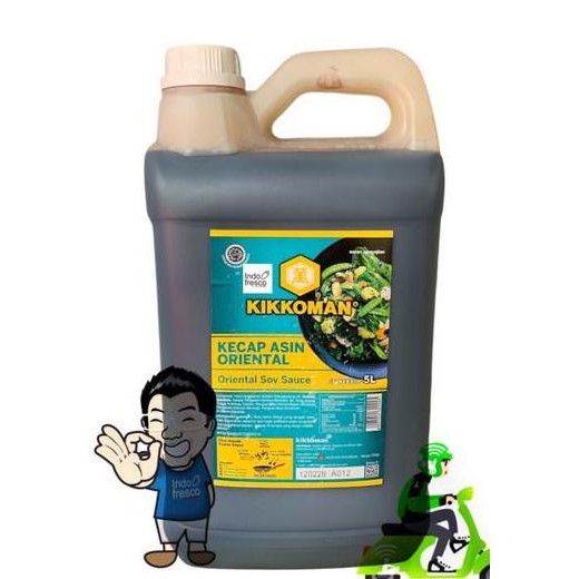 

Kikkoman Ental Soy Sauce Kecap Asin Ental 5K Halal Khusus Gosend