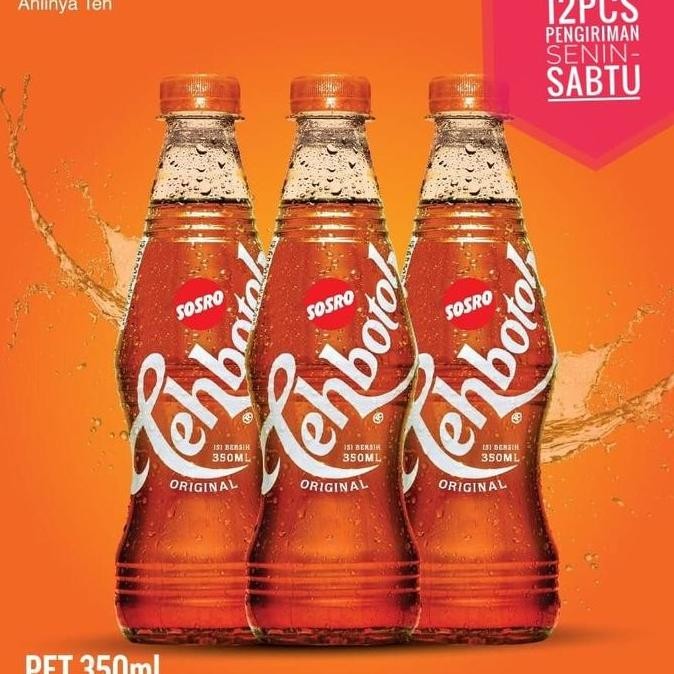 

Teh Botol Sosro 350Ml 1Karton Isi 12Pcs