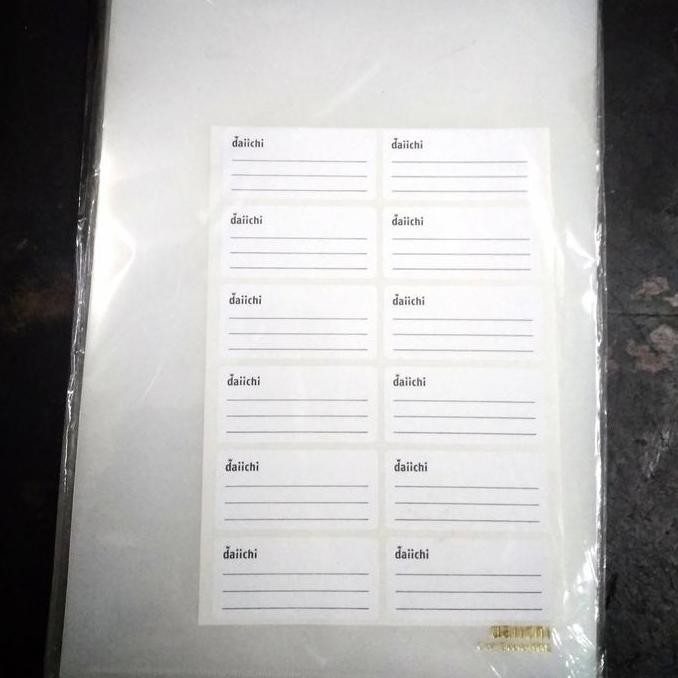 

Original Map L Bening Clear Sleeve Daichi F4 Model 9002