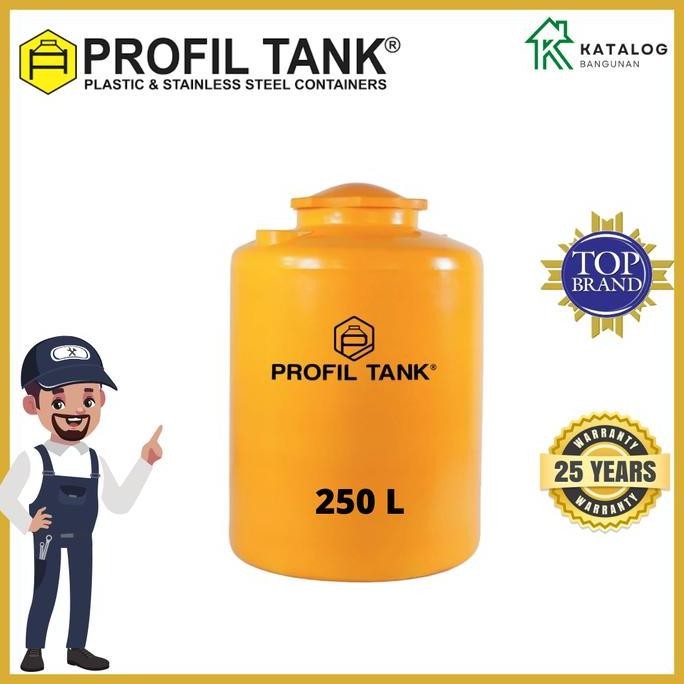 Tangki Air Plastik Profil Tank Tda 250 Liter - Toren Air Profil Tank Promo