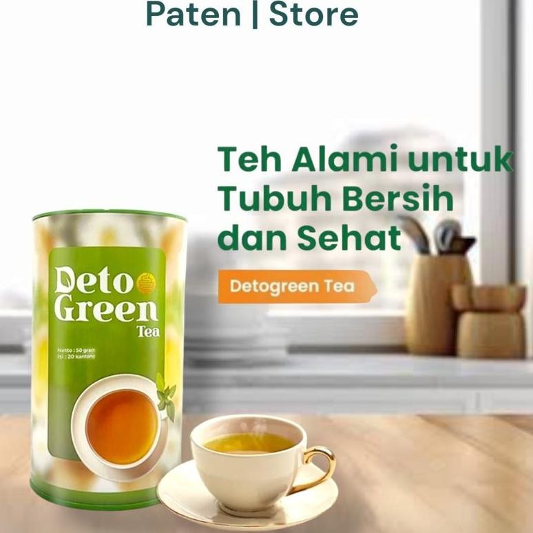 

SALE! DETOGREEN TEH ORGANIK DETOX 50GR | TEH DAUN JATI CINA UNTUK USUS SEHAT | FREE BUBBLE WRAP