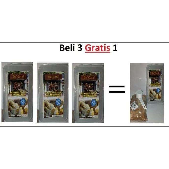 Makanan Anak Ayam Kate Beli 3 Gratis 1