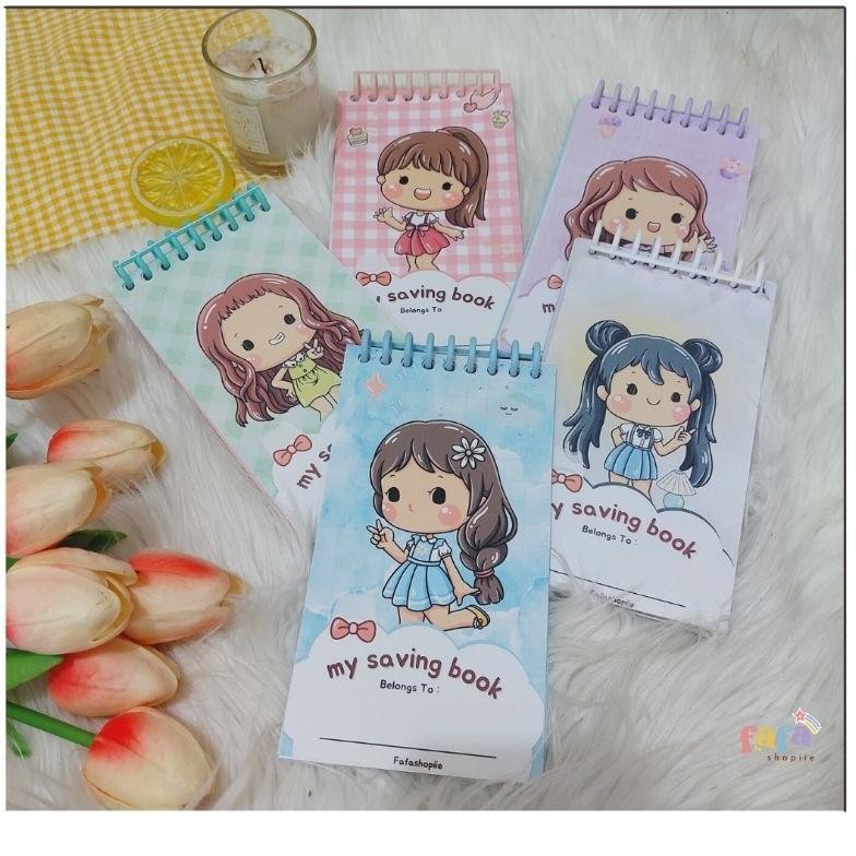 

Sale (Terbaru) Mini Saving Book / Buku Tabungan Anak / Buku Menabung Vb-8