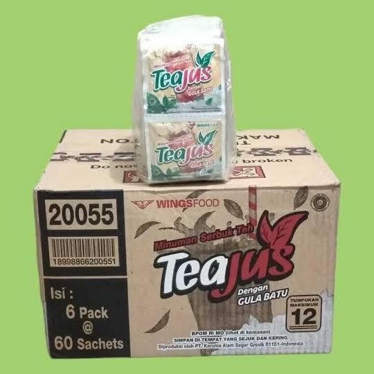 

Baru Tea Jus Gula Batu Powder Drink Sachet 1 Dus (360 X 8G) + Bonus Gooday Duet Mocachoco