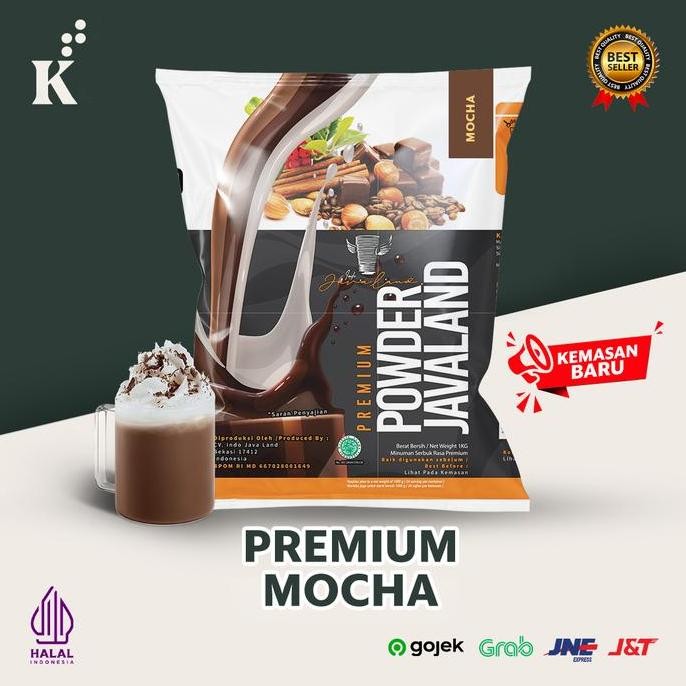 

Baru Javaland Grande Bubuk Minuman Premium Mocha 1Kg - Powder Drink Rasa Kopi Mocha