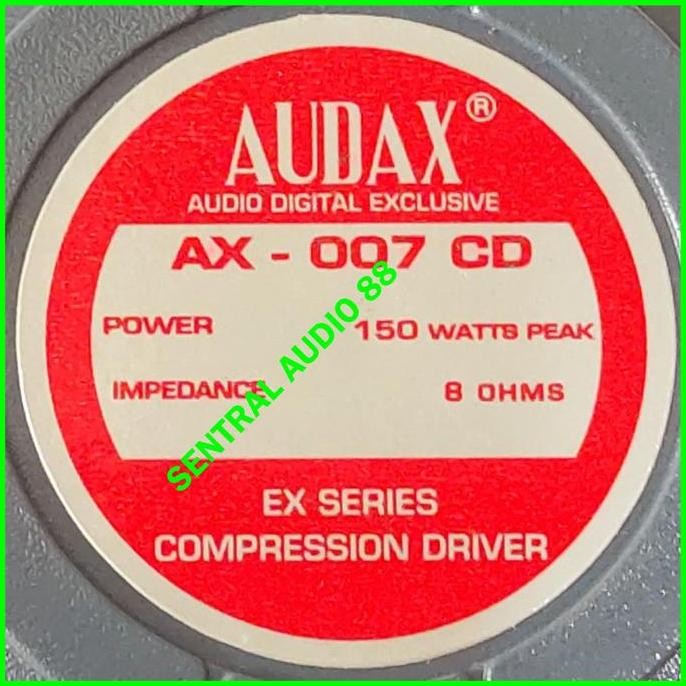 JB Driver Audax AX 007 CD Titanium AX007 AX007CD Original Tweeter None