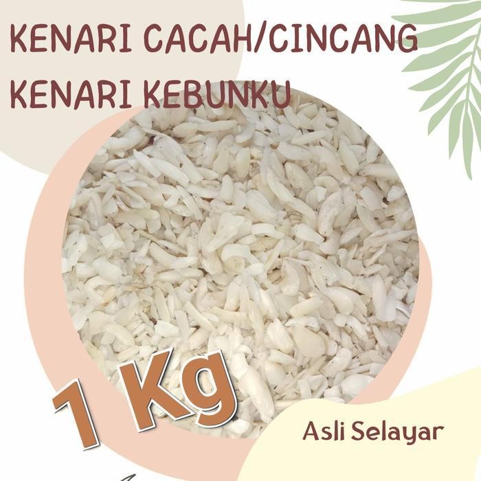 

1 Kg Kacang Kenari Cacah/Cincang/Hancur/Remuk
