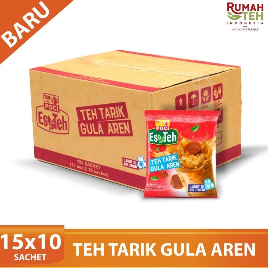 

SALE! ES TEH POCI GULA AREN KARTON (15 RENTENG) - MINUMAN TEH SIAP SAJI TRADISIONAL