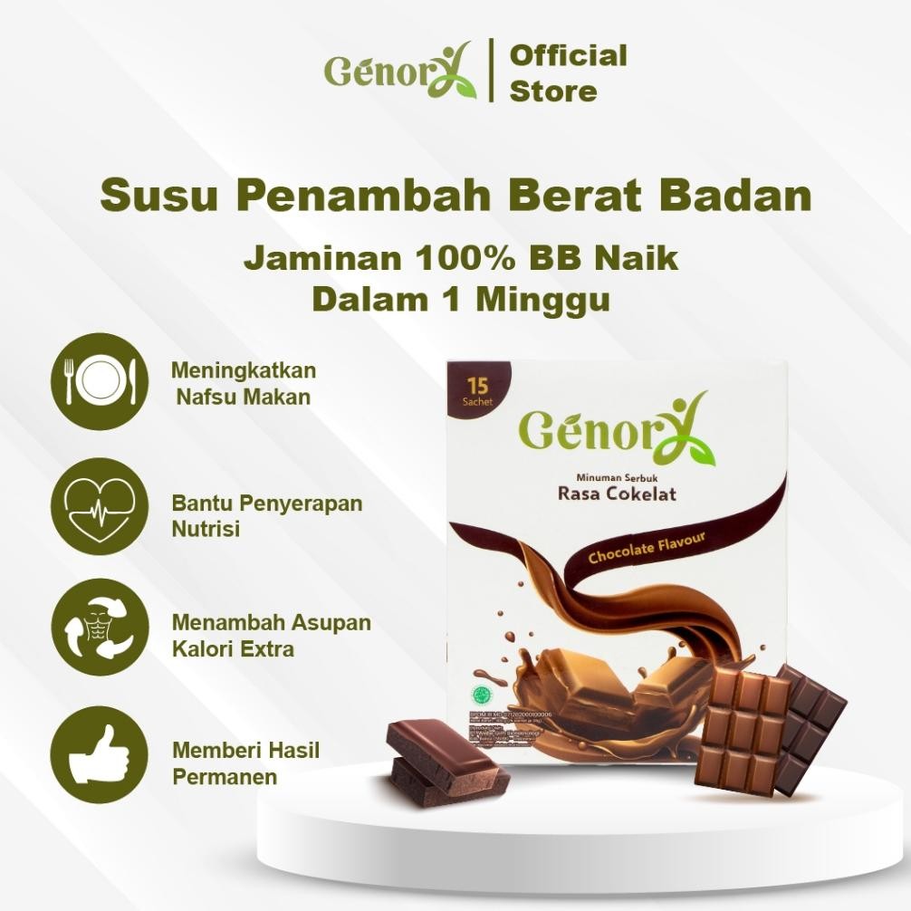 

Siap Kirim Genory Susu Penggemuk Badan Dewasa Remaja - Penambah Berat Badan Cepat