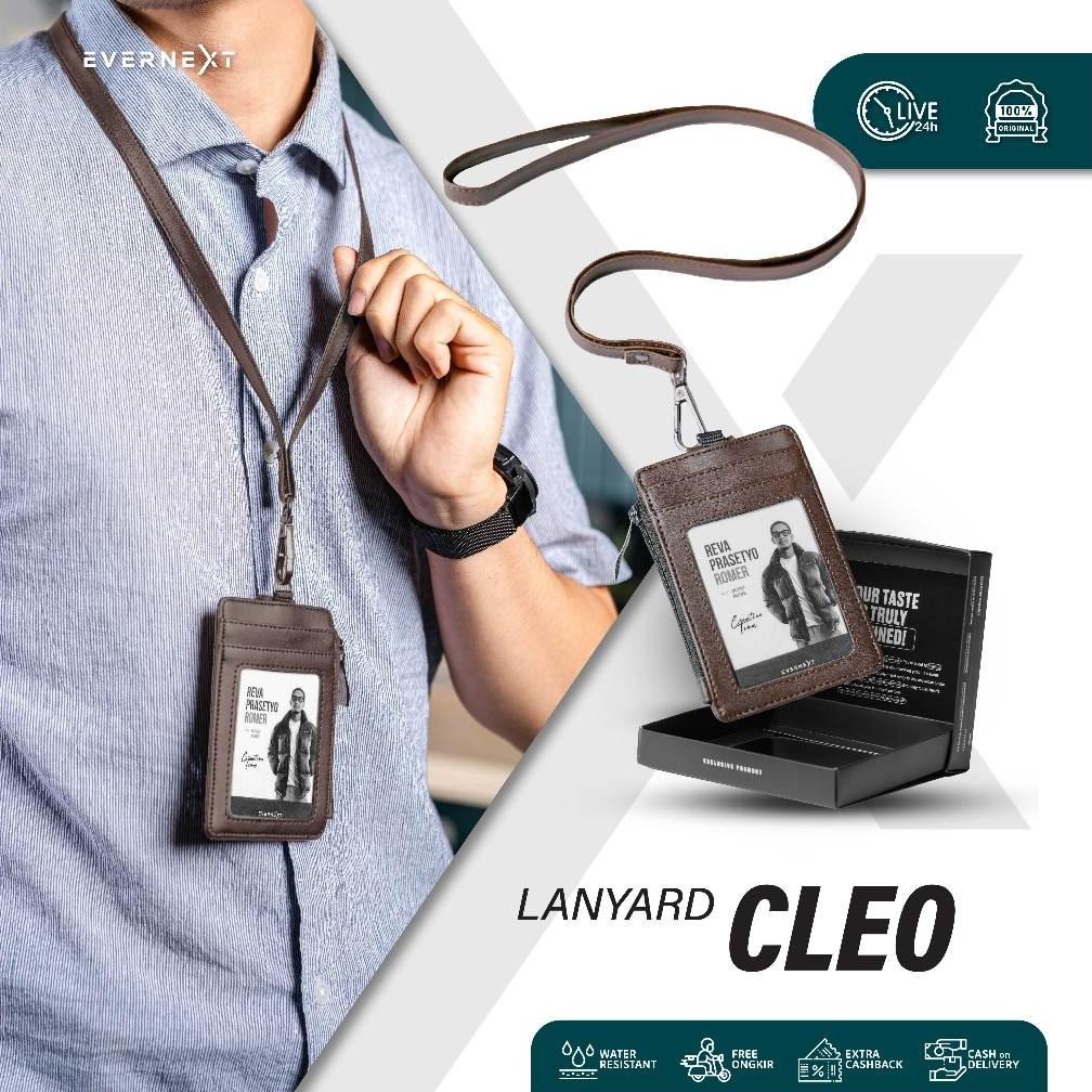 

Siap Kirim Evernext Lanyard Kalung Kartu ID Holder - Dompet Gantung Karyawan Kantor Cleo