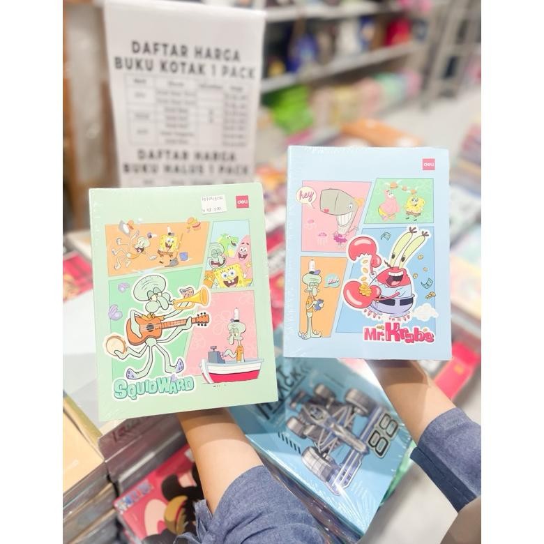 

Siap Kirim Buku Tulis DELI A5 Isi 58 Lembar - 1 Pack Buku Sekolah Anak