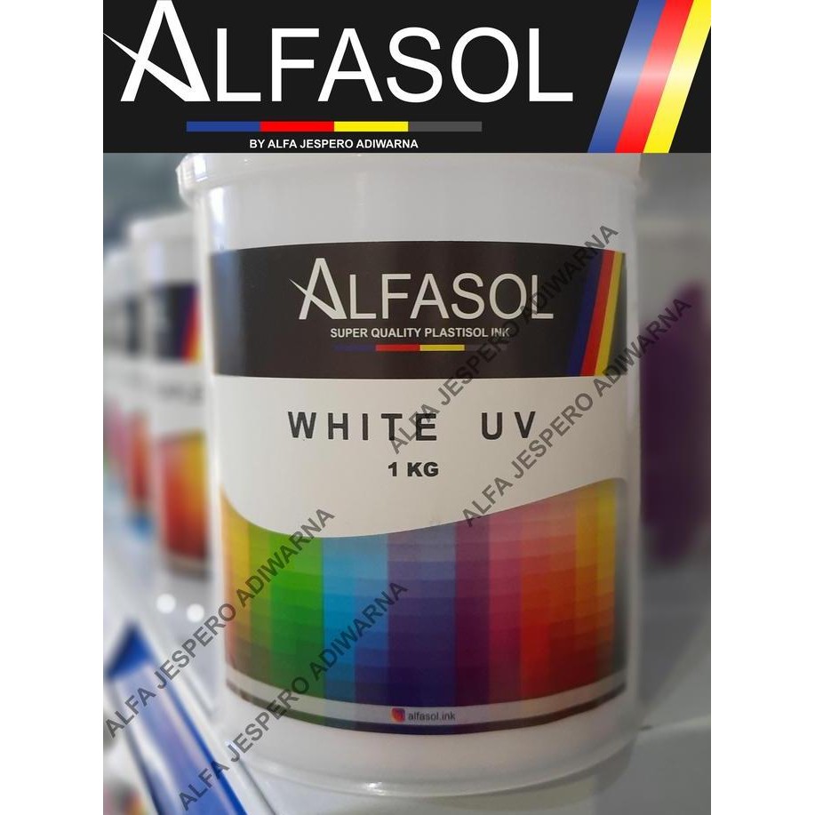 

Alfasol White Uv 1 Kg, Tinta Sablon Plastisol