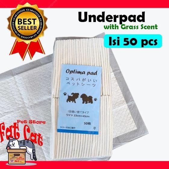 [Grosir] Underpad Alas Kandang 30X45 Cm Training Pad Kucing Anjing Isi 50Pcs