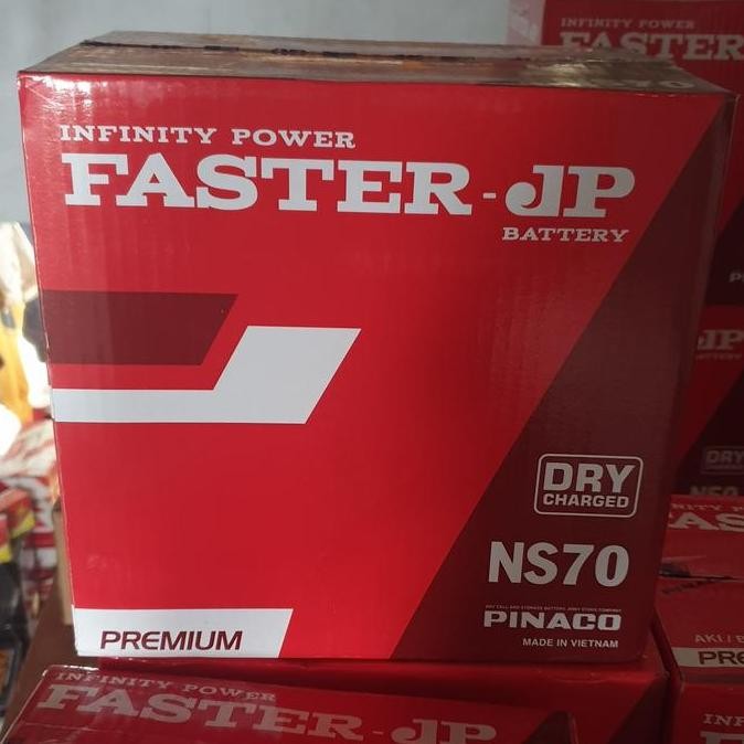 Aki Mobil Faster Ns70 65Ah